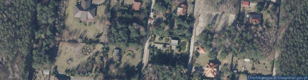 Zdjęcie satelitarne Florentynów ul.