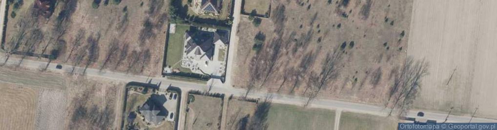 Zdjęcie satelitarne Florentynów ul.