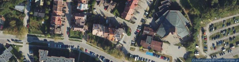 Zdjęcie satelitarne Fleszarowej-Muskat Stanisławy ul.