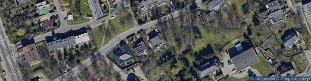 Zdjęcie satelitarne Floriańska ul.