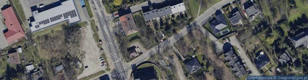 Zdjęcie satelitarne Floriańska ul.