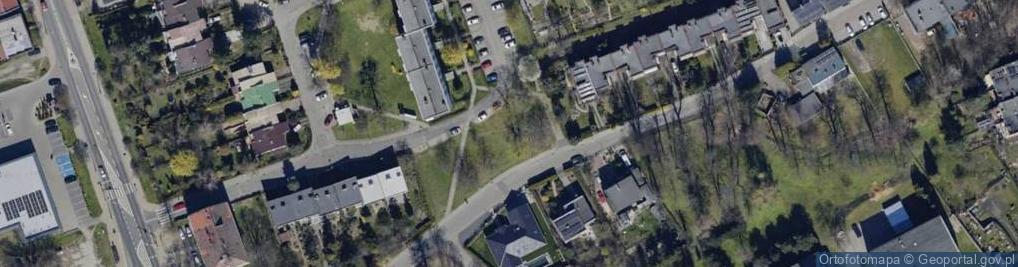 Zdjęcie satelitarne Floriańska ul.