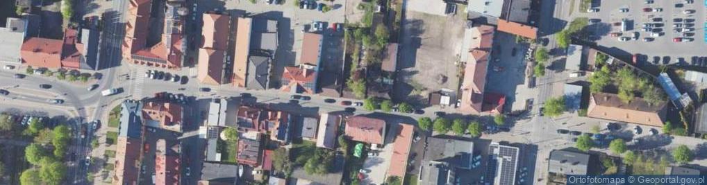 Zdjęcie satelitarne Floriańska ul.