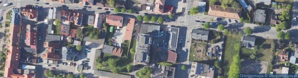 Zdjęcie satelitarne Floriańska ul.
