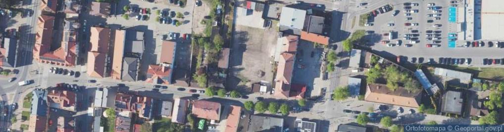 Zdjęcie satelitarne Floriańska ul.