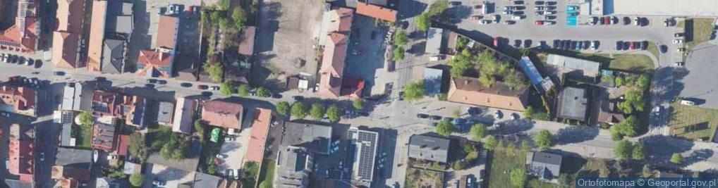 Zdjęcie satelitarne Floriańska ul.