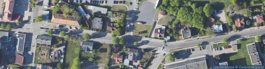 Zdjęcie satelitarne Floriańska ul.