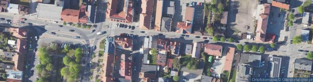 Zdjęcie satelitarne Floriańska ul.