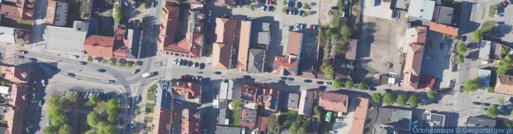 Zdjęcie satelitarne Floriańska ul.