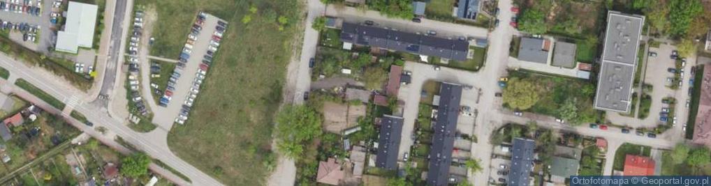 Zdjęcie satelitarne Floriańska ul.