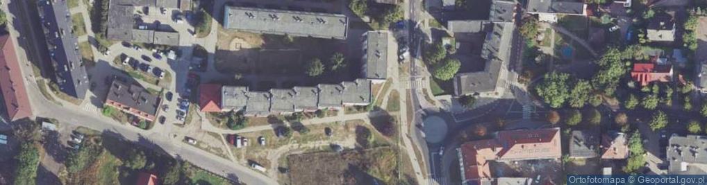 Zdjęcie satelitarne Flisacza ul.