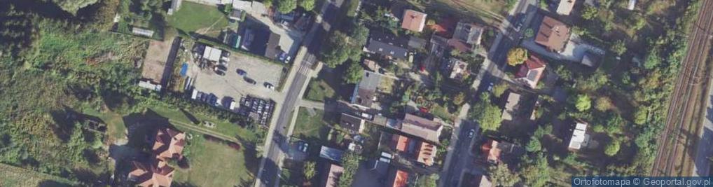 Zdjęcie satelitarne Flisacza ul.