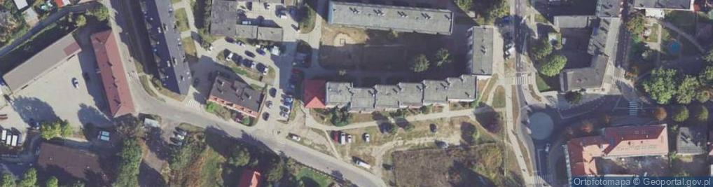 Zdjęcie satelitarne Flisacza ul.