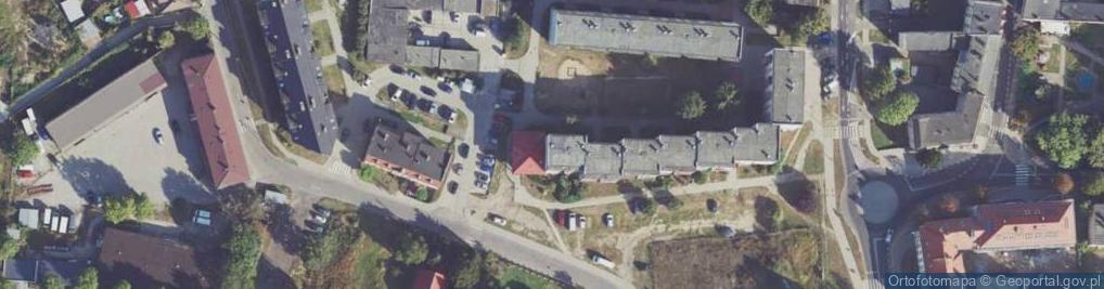 Zdjęcie satelitarne Flisacza ul.