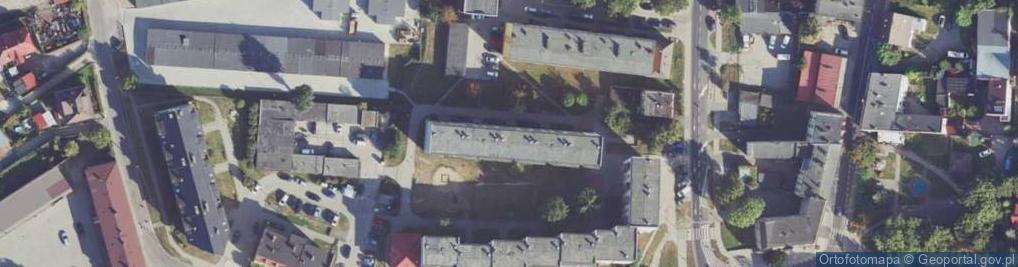 Zdjęcie satelitarne Flisacza ul.