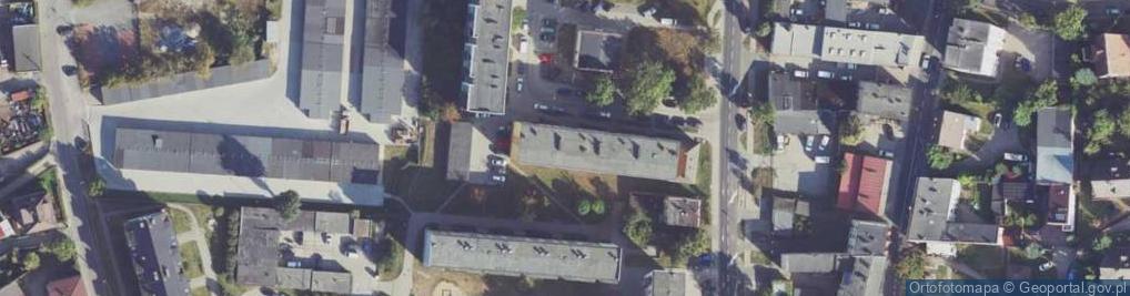 Zdjęcie satelitarne Flisacza ul.
