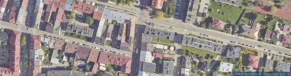Zdjęcie satelitarne Floriańska ul.