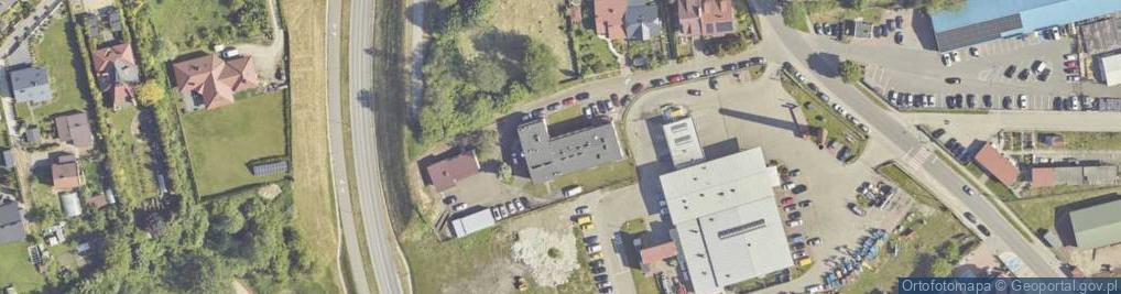 Zdjęcie satelitarne Floriańska ul.