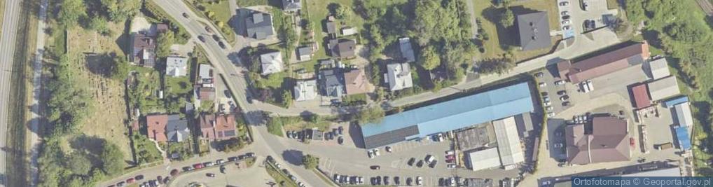 Zdjęcie satelitarne Floriańska ul.