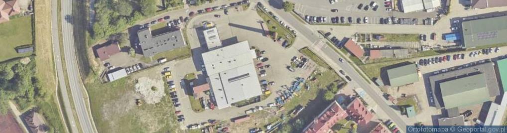 Zdjęcie satelitarne Floriańska ul.
