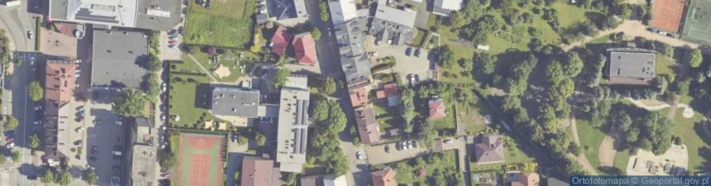 Zdjęcie satelitarne Floriańska ul.