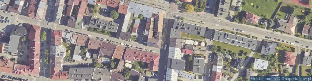 Zdjęcie satelitarne Floriańska ul.