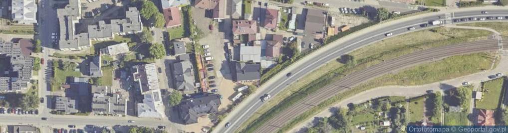 Zdjęcie satelitarne Floriańska ul.