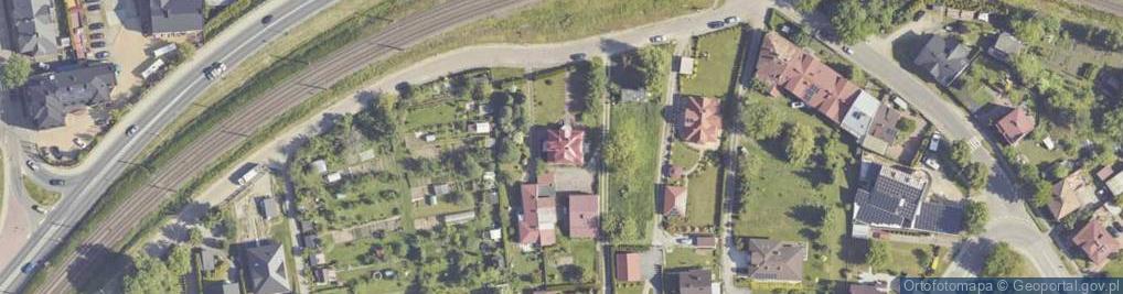 Zdjęcie satelitarne Floriańska ul.