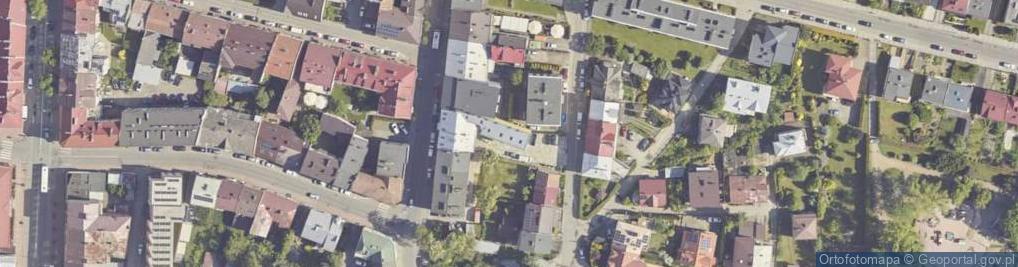 Zdjęcie satelitarne Floriańska ul.