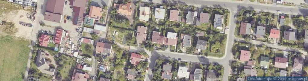 Zdjęcie satelitarne Flisacka ul.