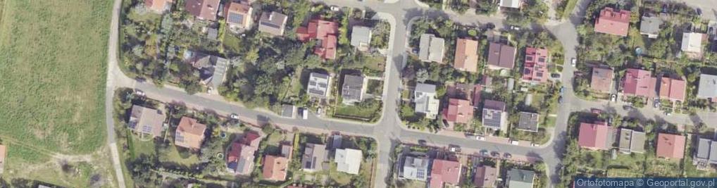 Zdjęcie satelitarne Flisacka ul.
