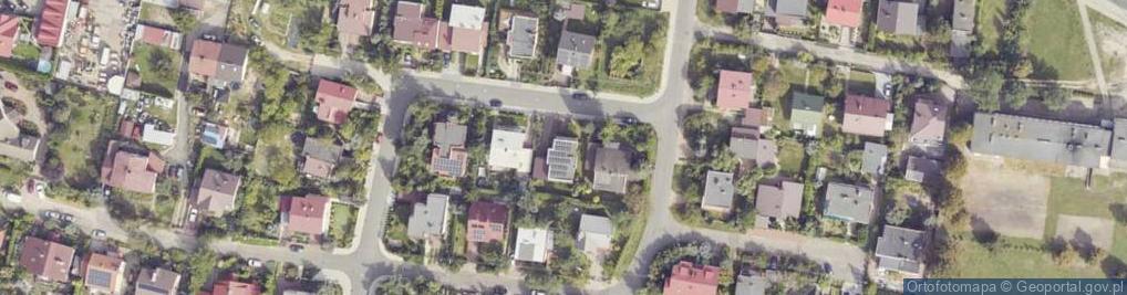 Zdjęcie satelitarne Flisacka ul.