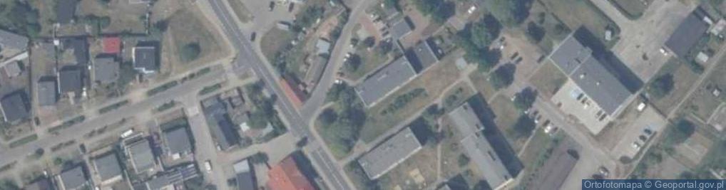 Zdjęcie satelitarne Floriańska ul.
