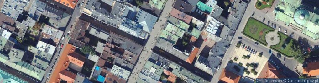 Zdjęcie satelitarne Floriańska ul.