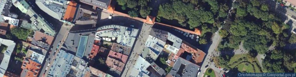 Zdjęcie satelitarne Floriańska ul.