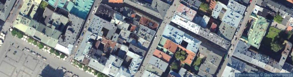 Zdjęcie satelitarne Floriańska ul.