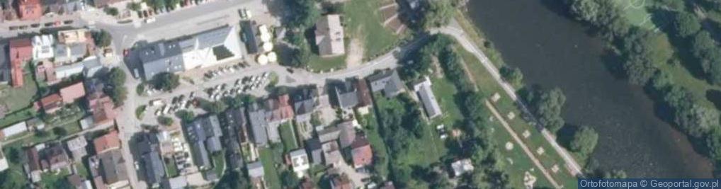 Zdjęcie satelitarne Flisaków Pienińskich ul.