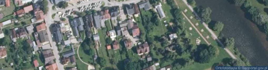 Zdjęcie satelitarne Flisaków Pienińskich ul.