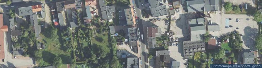 Zdjęcie satelitarne Floriańska ul.