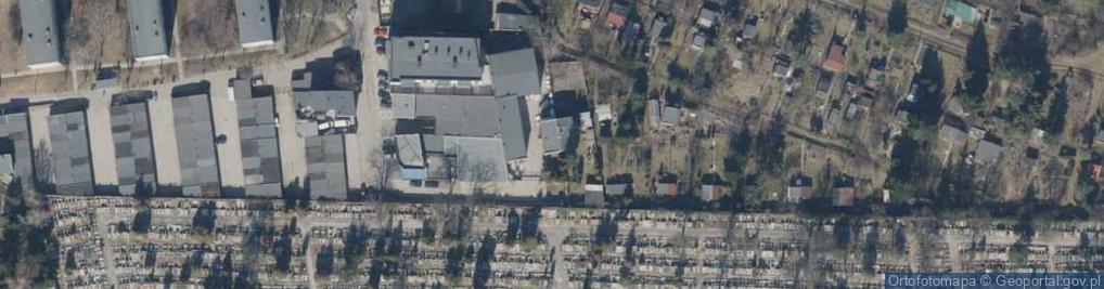 Zdjęcie satelitarne Floriańska ul.