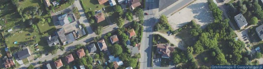 Zdjęcie satelitarne Floriańska ul.