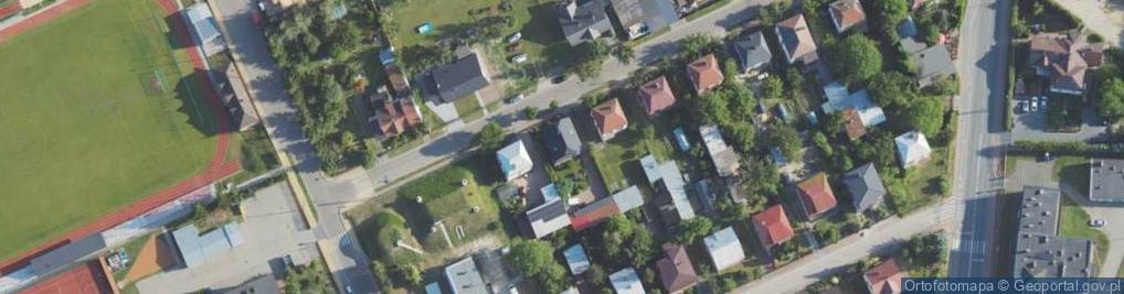 Zdjęcie satelitarne Floriańska ul.