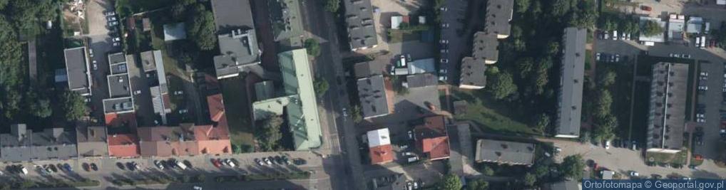 Zdjęcie satelitarne Floriańska ul.