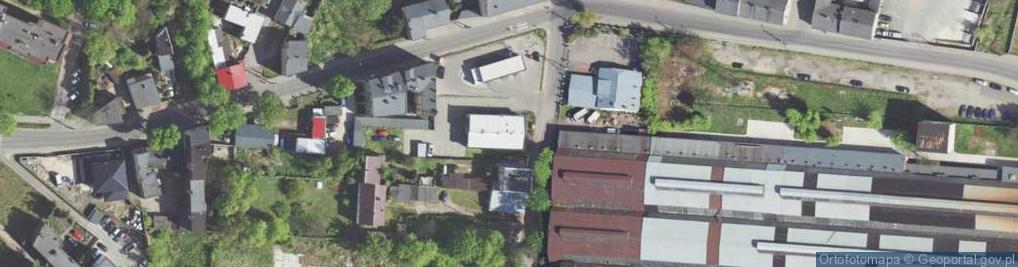 Zdjęcie satelitarne Floriańska ul.