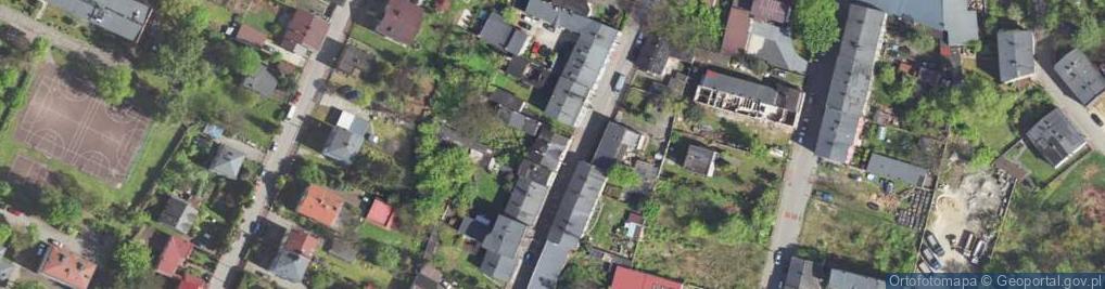 Zdjęcie satelitarne Floriańska ul.