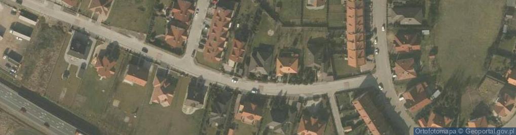 Zdjęcie satelitarne Floriańska ul.