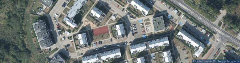 Zdjęcie satelitarne Flaminga ul.