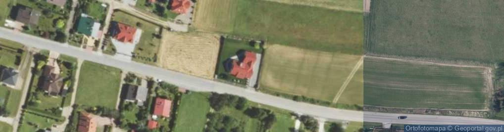 Zdjęcie satelitarne Floriańska ul.