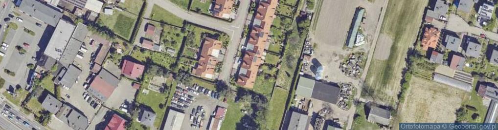 Zdjęcie satelitarne Flamingów ul.