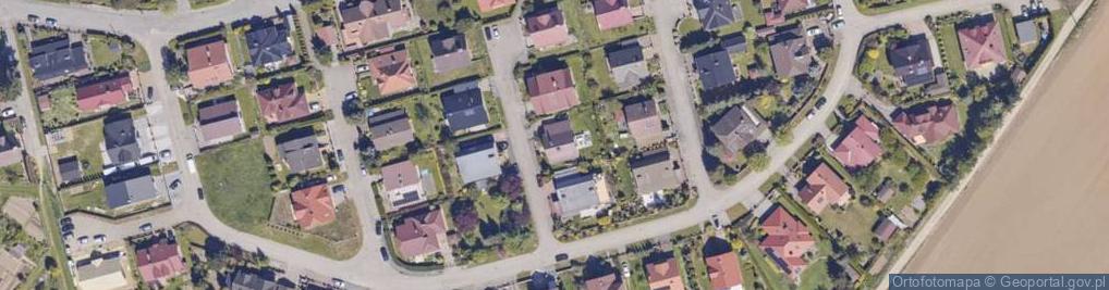 Zdjęcie satelitarne Floksowa ul.